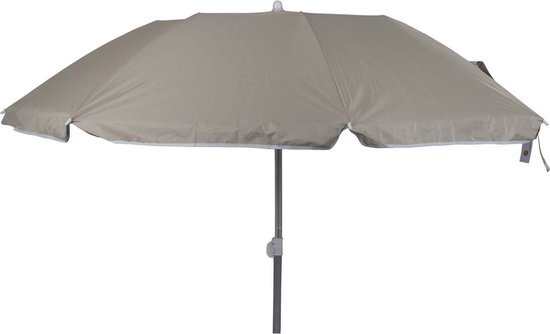 Bo-Camp Parasol - Compact - 3-Delig - Ø 160 cm - Zand