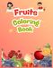 Fruits colouring book