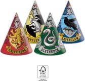PROCOS S.A Globos 6x feesthoedje Harry Potter - Karton - Verjaardag