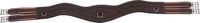 QHP Anatomische lederen band met stiksels luxe