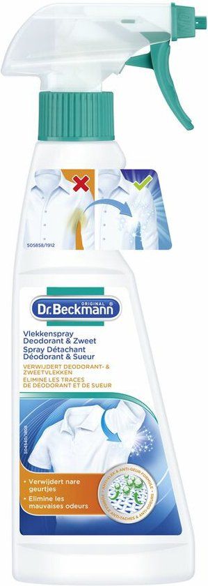 Dr. Beckmann Vlekkenspray Deo en Zweet - 250 ml