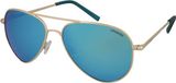 Polaroid - Lunettes de soleil - PLD6012-N-J5G-GOLD - Unie - gold,blue