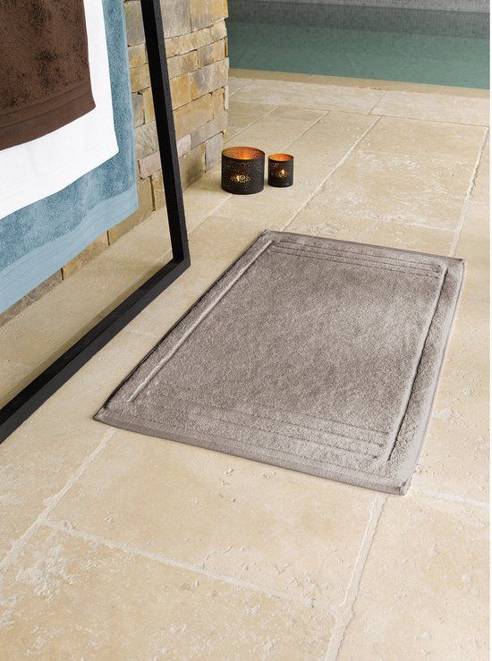 De Witte Lietaer Badmat Imagine - 80 x 50 cm - Katoen - Taupe