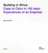 Building DOM publishers Building in Africa: Cape to Cairo in 150 Days: Experiences of an Engineer