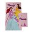 Princess Disney Set van 2 badstof badhanddoeken, badhanddoek, gezichtshanddoek, bidethanddoek, roze, katoen, 100%, set van 2 stuks, officieel product