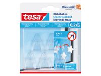tesa Klevende haak transparant 0.2kg