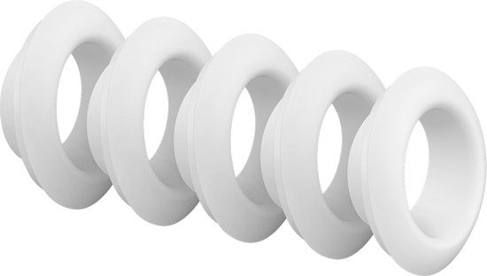 Satisfyer Pro Deluxe Next Generation Opzetstukken - Wit - 5 stuks