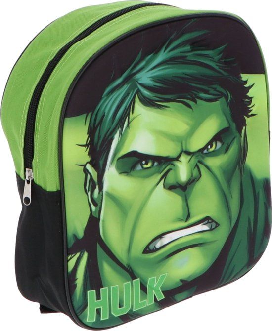 Avengers Rugzak - Rugtas voor Kids - Hulk - Groen