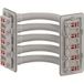 Striebel & John Raccord D'Angle Pour Barre De Collection, Modèle Czc8, Avec Cadre Isolant, Compatible Avec Comfortline A, Gris, 30 X 21 X 7 Cm