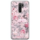 ERT GROUP mobiel telefoonhoesje voor Xiaomi REDMI 9 origineel en officieel erkend Babaco patroon Flowers 054