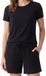 Schiesser Dames pyjama Mix & Relax zwart