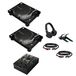 Pioneer DJ PLX-1000 Pack débutant platine vinyle DJ avec table de mixage Pioneer DJ DJM-250MK2