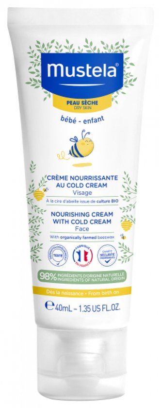 Mustela Baby Gezichtscrème Voedend - 40 ml