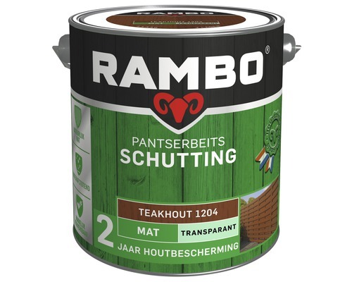 Rambo Pantserbeits Schutting Mat Transparant