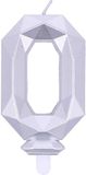 Kaars Diamond Silver Nr. 0