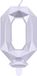 Kaars Diamond Silver Nr. 0