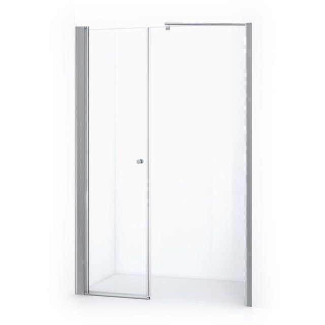 Maxaro Douchewand met Draaideur Zircon Comfort 160cm Chroom