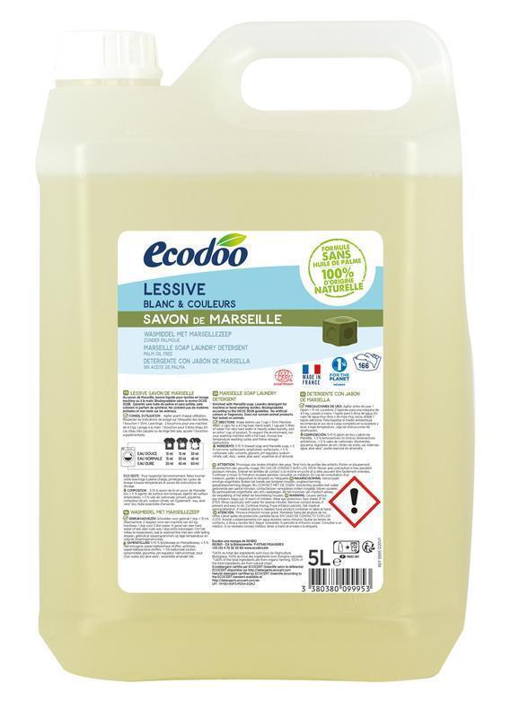 Ecodoo Wasmiddel vloeibaar marseille zeep 5000ml