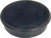 Franken whiteboard magneten 13mm rond zwart 10 stuks