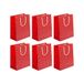 Clairefontaine 30633-2Cpack Excellia gift bags, large, 26.5 x 14 x 33 cm, 210 g, motif: hearts, gift packaging, ideal for: board games, puzzles