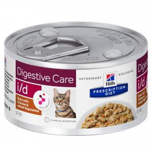 Hill's Prescription Diet Hill's Prescription I/D (i/d) Digestive Care Stew kattenvoer 82 g blik 24 x 82 gr