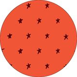 Bonateks Ronde digitaal bedrukte muismat, antislip onderkant, voor kantoor en thuis, diameter: 22 cm