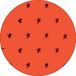 Bonateks Ronde digitaal bedrukte muismat, antislip onderkant, voor kantoor en thuis, diameter: 22 cm