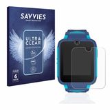 Savvies Screenprotector voor TCL Movetime Family Watch 2 - Transparant (6 Stuks)