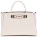 GUESS Mimina Girlfriend Satchel Stone crème Handtas