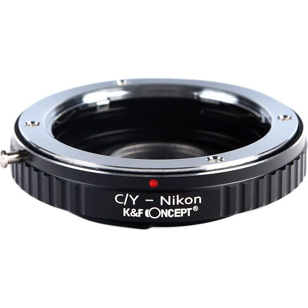 K&F Concept Lens Adapter Contax Yashica - Nikon F (met glas)