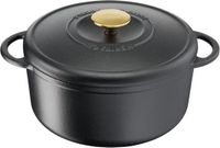 Tefal Pierre Gagnaire Erfgoedgekeurde gietijzeren braadpan - Rond - 25 cm - 5,1L