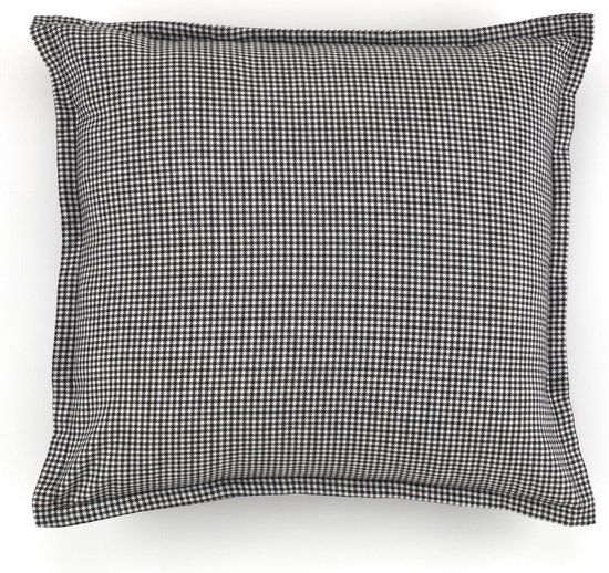 Alexandra House Living Alda Cushion Cover - Black - 50x50cm - Cotton