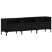 vidaXL TV-kast, 150 x 30 x 44,5 cm, zwart, eikenlook