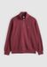 Levi's Original 1/4 Zip Sweater Oxblood Red Maat M