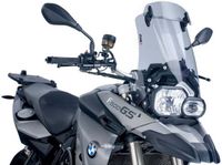 Puig Pare-brise Touring avec Visière Noir pour BMW F650GS/F800GS