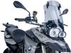 Puig Pare-brise Touring avec Visière Noir pour BMW F650GS/F800GS