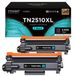 Brother Cartouche de toner TN2510XL, compatible avec Brother (2 pièces, noir)