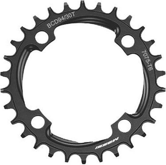 Massi Narrow Wide Compatible Sram 94 Bcd Kettingblad Zwart 30t