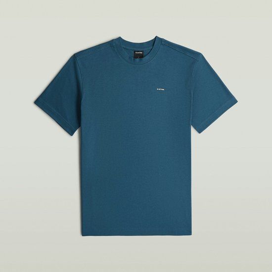 G-Star True Regular R T Heren T-shirt XL Blauw