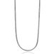 Zinzi 50cm zilveren slangen collier 1mm breed ZISL50