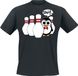 Tierisch Beestachtig Shit. Heren T-shirt - zwart - XXL
