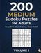 200 Medium Sudoku Puzzles for Adults
