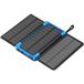SZSMART HY201 Batterie externe solaire avec éclairage LED et chargement sans fil (20.000 mAh) – Bleu