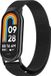 By Qubix Qubix Milanese band Zwart Geschikt voor Xiaomi Smart Band 8 / 9 / 10