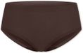 SCHIESSER - Hipster - Dames - Effen - Deep Brown - Katoen/Polyamide/Elastaan - Maat 42