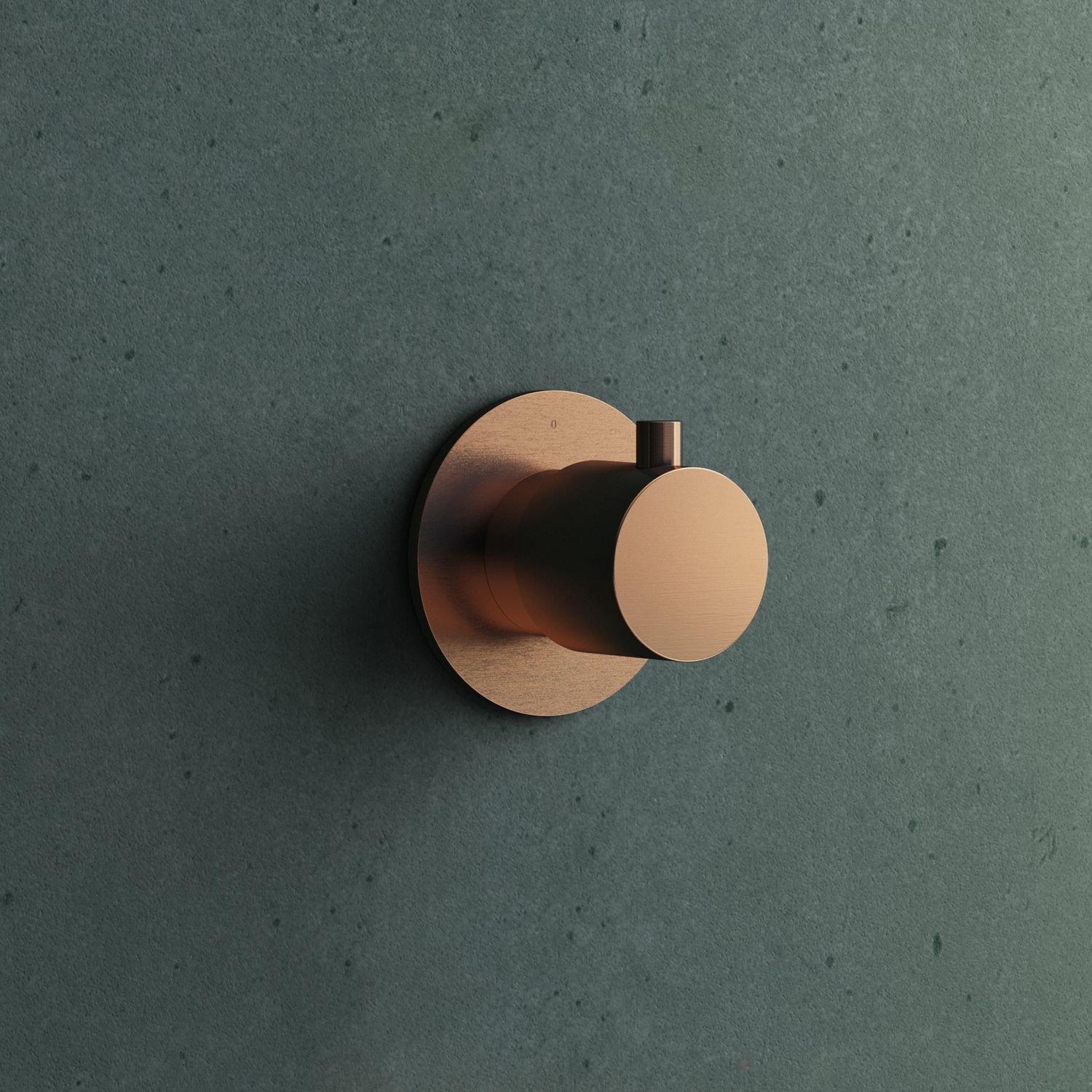 hotbath Cobber CB010EXT Afbouwdeel Inbouw Stopkraan Geborsteld Koper