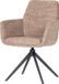 WOOOD Grant Chaise de salle à manger avec accoudoir - Mélange - Sable - 88x61x63