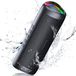 Enceinte Bluetooth sans fil - 30 W - Lumière RVB - Noir avec cordon