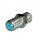 Wisi 72206 F-connector Zilver Female/Female Recht