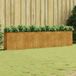 Maison Exclusive - Jardinière surélevée 360x40x80 cm, finition acier Corten